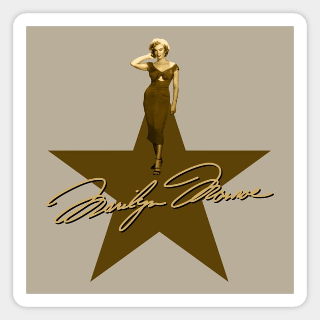 Marilyn Monroe - Signature Magnet by PLAYDIGITAL2020